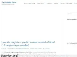 Sites similar to thementalismcourse.com