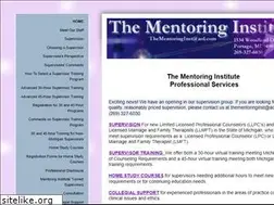 Sites similar to thementoringinst.com