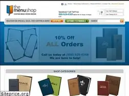 Sites similar to themenushop.com