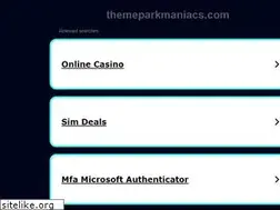 Sites similar to themeparkmaniacs.com