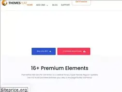 Sites similar to themesflat-addons.com