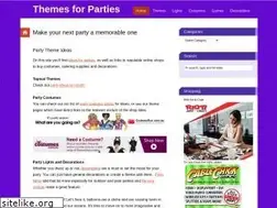 Sites similar to themesforparties.com.au