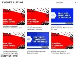 Sites similar to themeslisting.com