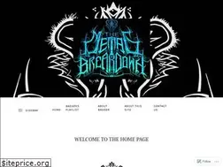 Sites similar to themetalbreakdown.com