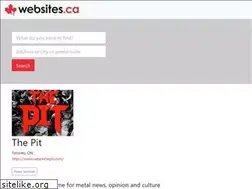 Sites similar to themetalpit.ca