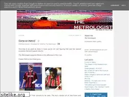 Sites similar to themetrologist.blogspot.com