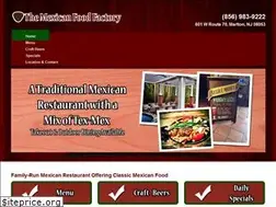 Sites similar to themexicanfoodfactorynj.com