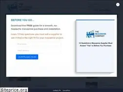 Sites similar to themezzaninecompany.com