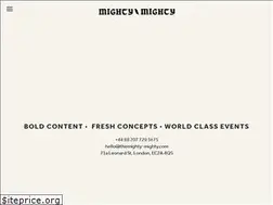 Sites similar to themighty-mighty.com