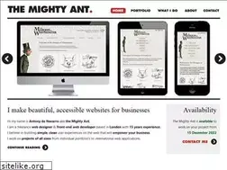 Sites similar to themightyant.com