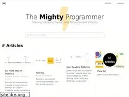 Sites similar to themightyprogrammer.dev