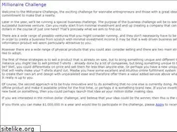 Sites similar to themillionairechallenge.com