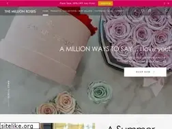 Sites similar to themillionroses.com