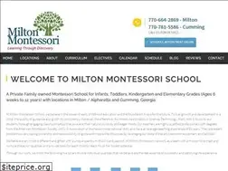 Sites similar to themiltonmontessorischool.com