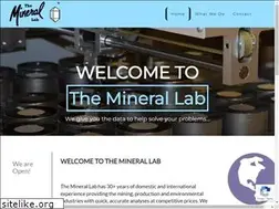 Sites similar to theminerallab.com