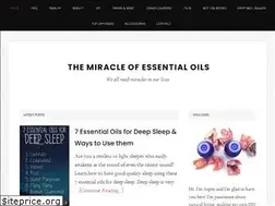 Sites similar to themiracleofessentialoils.com
