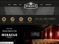 Sites similar to themiracletheatre.com