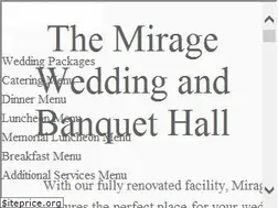 Sites similar to themiragebanquets.com