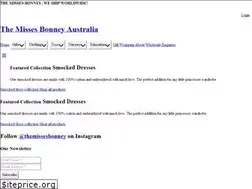 Sites similar to themissesbonney.com.au
