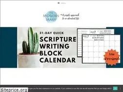 Sites similar to themodernmary.com