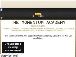 Sites similar to themomentumacademy.org