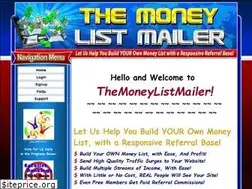 Sites similar to themoneylistmailer.com