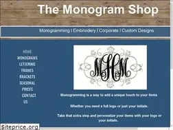 Sites similar to themonogramshop.net