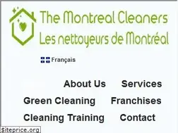 Sites similar to themontrealcleaners.ca