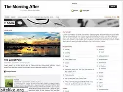 Sites similar to themorningafterdemo.wordpress.com