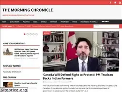 Sites similar to themorningchronicle.in