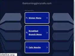 Sites similar to themorningglorycafe.com