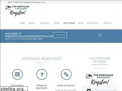 Sites similar to themortgageadvisorskingston.com