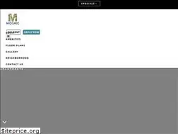 Sites similar to themosaicapartments.com