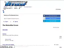 Sites similar to themotorbikeforum.com