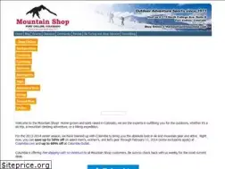 Sites similar to themountainshop.com