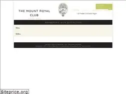 Sites similar to themountroyalclub.com