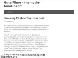 Sites similar to themovie-fanatic.com