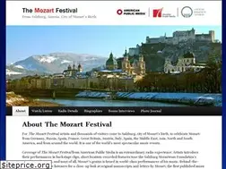 Sites similar to themozartfestival.org