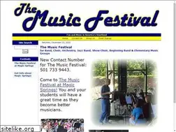 Sites similar to themusicfestival.org