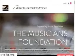 Sites similar to themusiciansfoundation.org