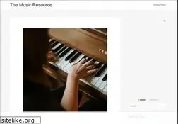 Sites similar to themusicresource.com