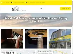 Sites similar to themusicstandlessons.com