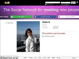 Sites similar to thenadiaka.hi5.com