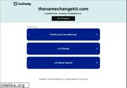 Sites similar to thenamechangekit.com