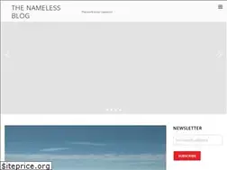 Sites similar to thenamelessblog.com