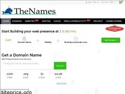 Sites similar to thenames.co.uk