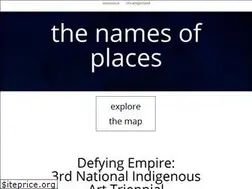 Sites similar to thenamesofplaces.com