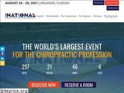 Sites similar to thenationalchiro.com