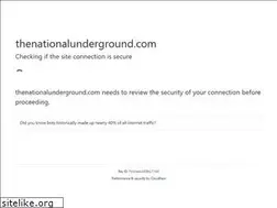 Sites similar to thenationalunderground.com