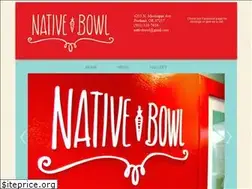 Sites similar to thenativebowl.com